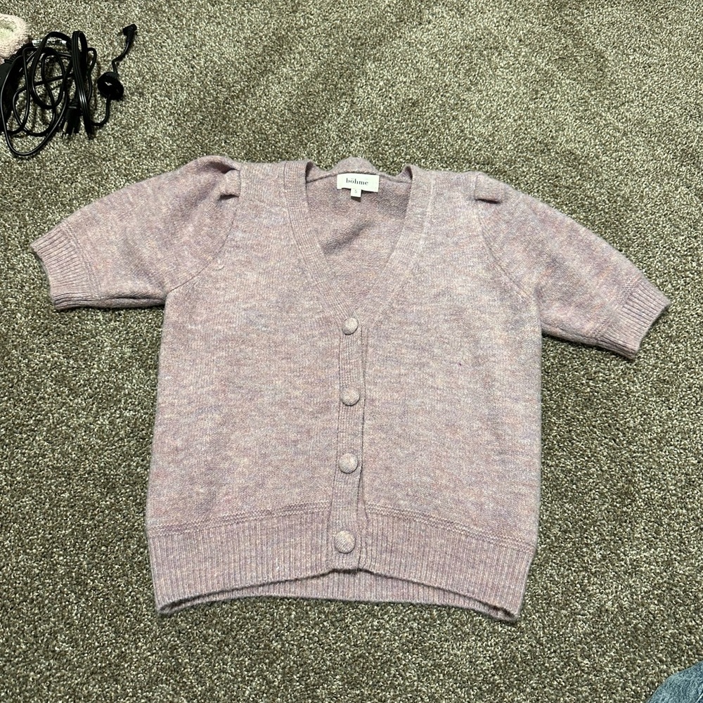 bohme Women's Purple Sweater top